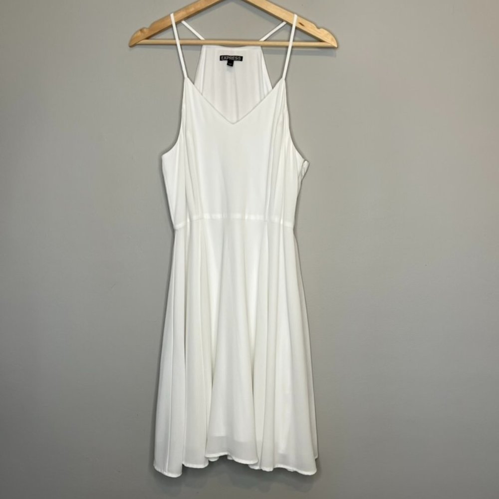 White Express Size 10 Dress